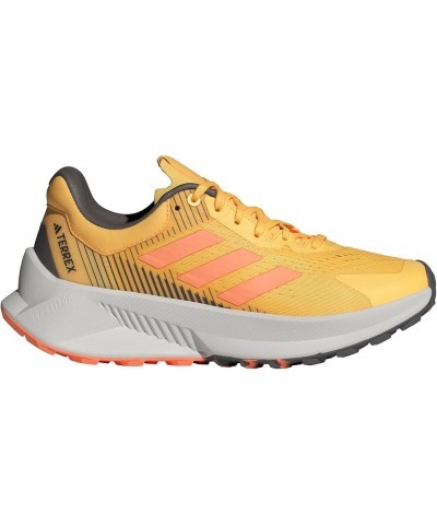 Women's Terrex Soulstride Flow Sneaker Semi Spark/Semi Spark/Amber Tint $49.66 Outdoor Shoes