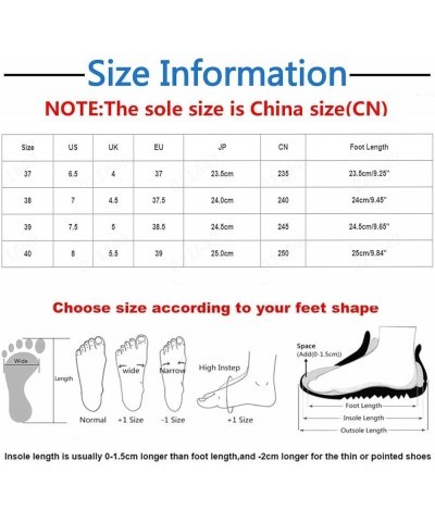 Womens Work Shoes Business Casual Women's Leather Platform Casual Shoes A Slip On Casual Comfortable Shoes Sandals White $19....