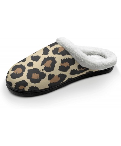 Kawaii Slipper Leopard print Slipper animal skin Funny Slippers for Men Clog Slipper for Mens Hard Soled House Slippers Funny...