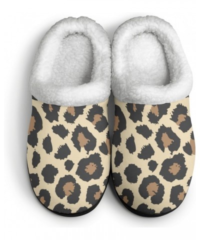 Kawaii Slipper Leopard print Slipper animal skin Funny Slippers for Men Clog Slipper for Mens Hard Soled House Slippers Funny...