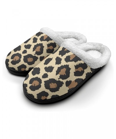 Kawaii Slipper Leopard print Slipper animal skin Funny Slippers for Men Clog Slipper for Mens Hard Soled House Slippers Funny...