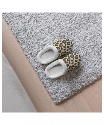 Kawaii Slipper Leopard print Slipper animal skin Funny Slippers for Men Clog Slipper for Mens Hard Soled House Slippers Funny...