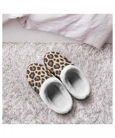 Kawaii Slipper Leopard print Slipper animal skin Funny Slippers for Men Clog Slipper for Mens Hard Soled House Slippers Funny...