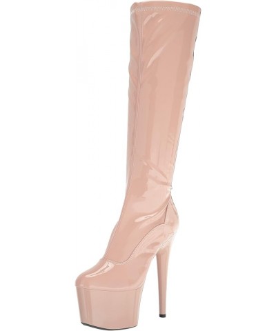 Women's 709-zemma Knee High Boot Nude $34.58 Boots