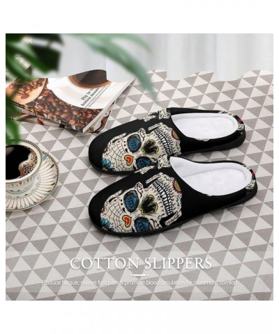 Cotton Slippers Indoor Light Weight House Shoes With Anti-Skid Sole Color1228 $18.12 Slippers