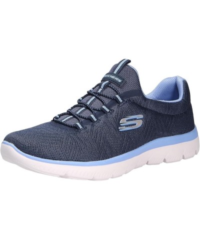 womens Summits Navy Blue $32.45 Fashion Sneakers