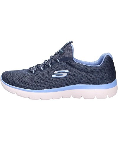 womens Summits Navy Blue $32.45 Fashion Sneakers