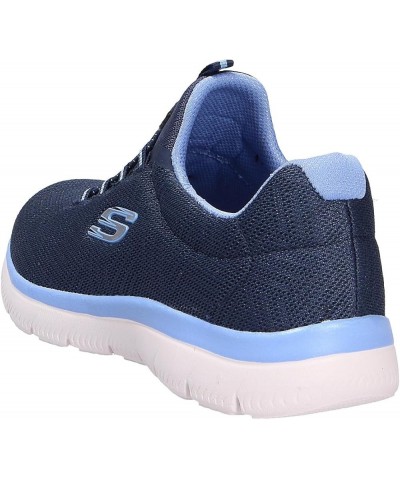 womens Summits Navy Blue $32.45 Fashion Sneakers