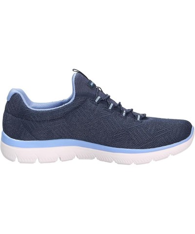 womens Summits Navy Blue $32.45 Fashion Sneakers