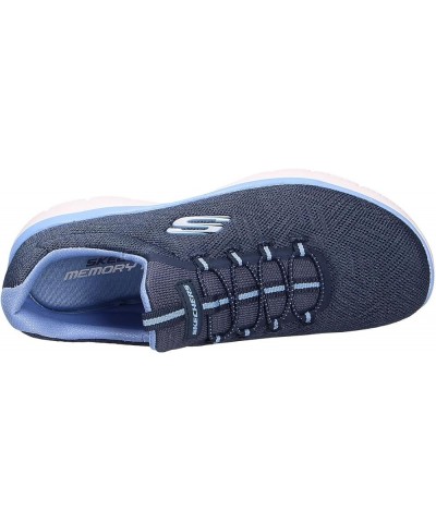 womens Summits Navy Blue $32.45 Fashion Sneakers