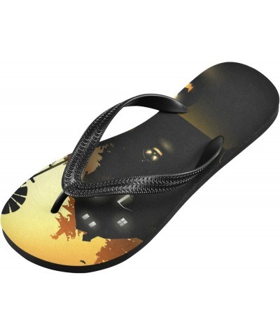 Flip Flops Flip Sandal Home Slippers Hotel Spa Bedroom Travel for Men Women S-XXL Multi 26 $11.99 Slippers