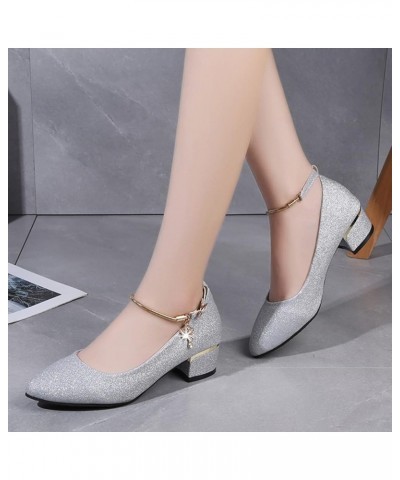 Bohemian Heels Ladies Women Sandals Fashion High Single Crystal Shoes Women's high Heels Women High Heel Shoes Open Toe (Blac...