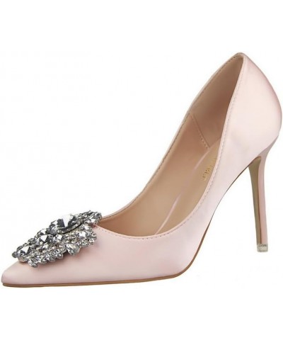 Women's Low Heel Pumps Sandals High Heels Sexy Dance Shoes Women's Latin Glitter Shoes Dance Shoes Women's 10 cm Pink $19.62 ...