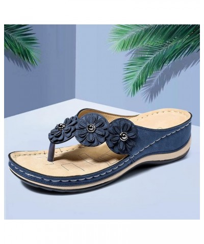 Comfy Sandals for Women Walking Woman Orthopedic Walking Shoes Wedge Sandals for Women Dressy Summer Sandals Women Wedge Orth...