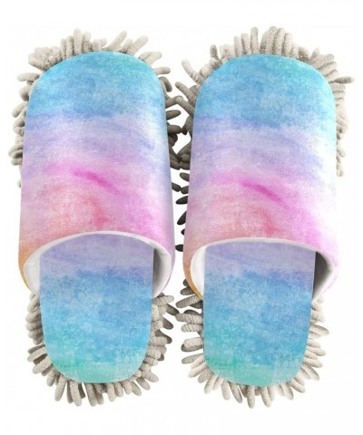 Mop Slippers Shoes, Unisex Cleaning House Slippers Spa Dusting Slippers M-L Multi 5 $12.64 Slippers