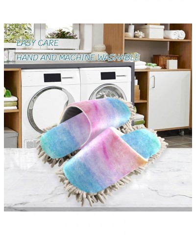 Mop Slippers Shoes, Unisex Cleaning House Slippers Spa Dusting Slippers M-L Multi 5 $12.64 Slippers