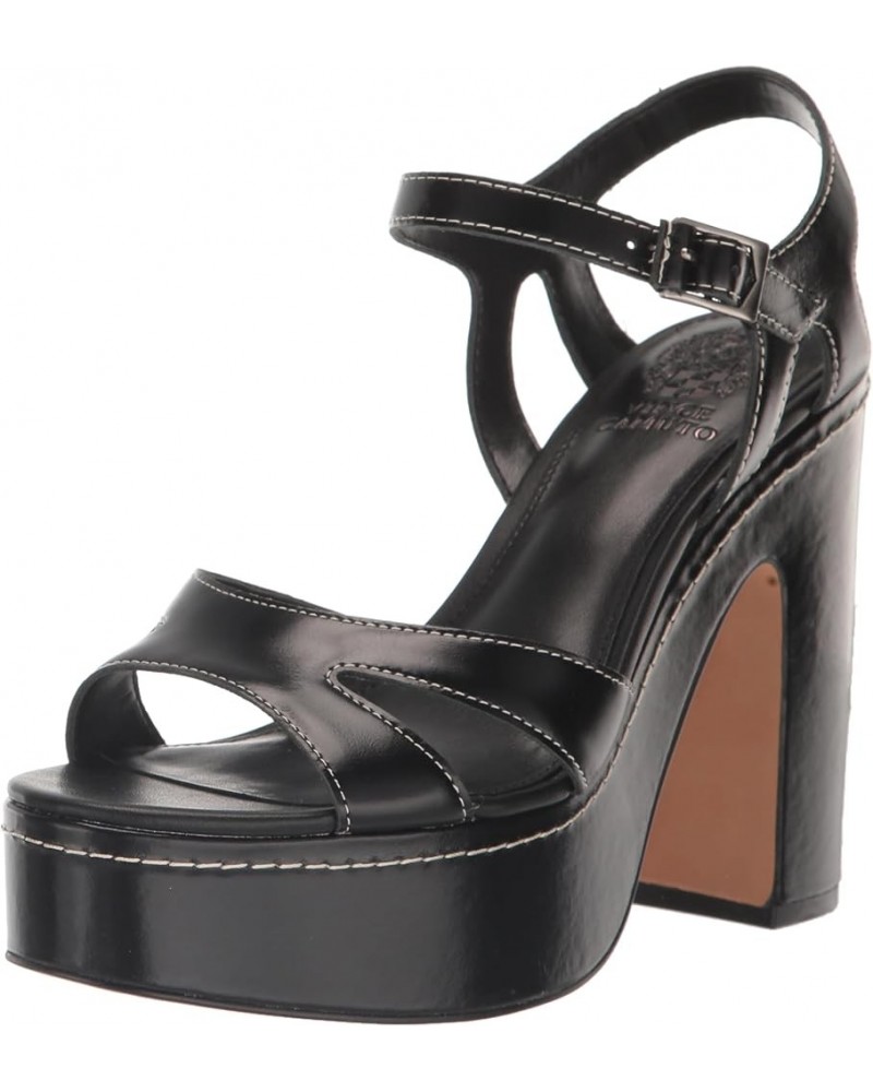 Women's Randreya Platform Sandal Wedge Black $26.39 Pumps