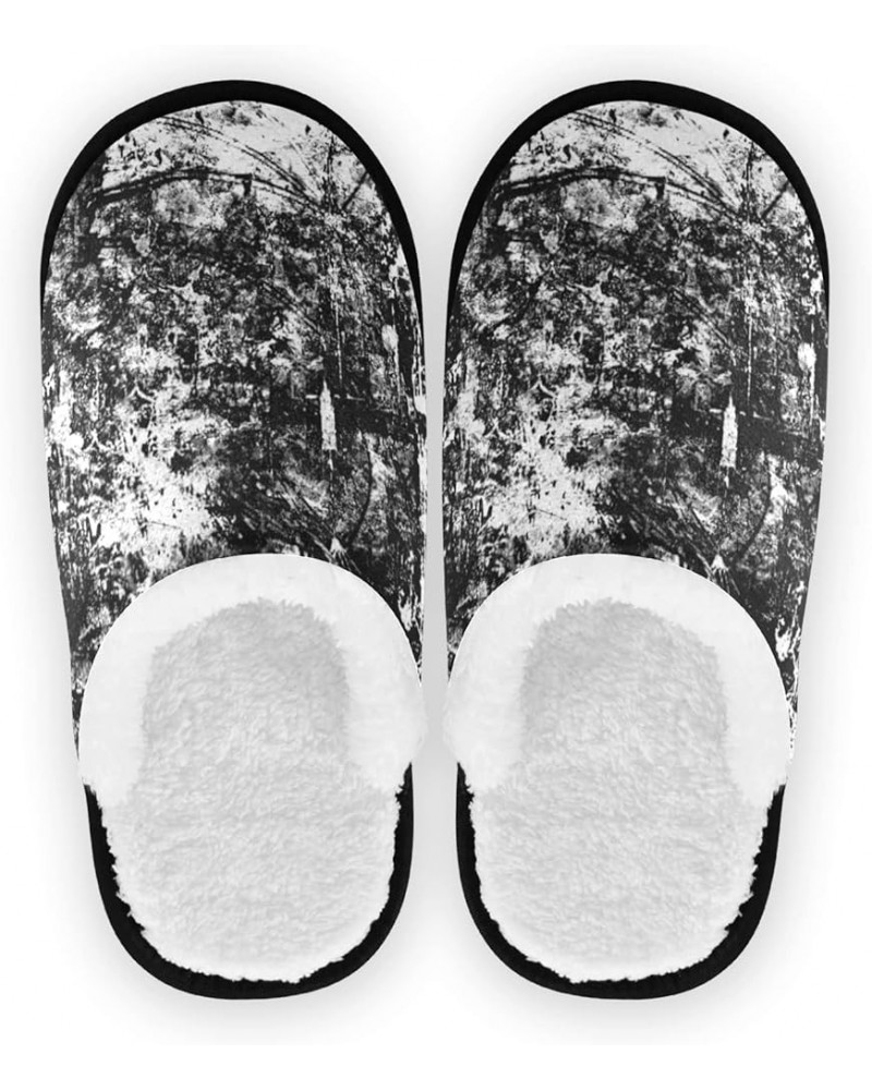 Unisex Slippers Fuzzy Feet Plush Cotton Slippers Anti-Slip Warm House Shoes M/L Multi 12 $14.99 Slippers