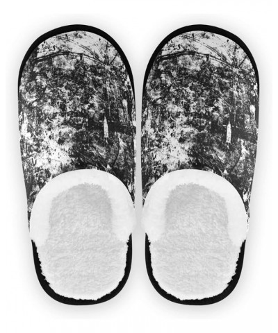 Unisex Slippers Fuzzy Feet Plush Cotton Slippers Anti-Slip Warm House Shoes M/L Multi 12 $14.99 Slippers