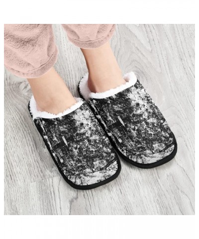 Unisex Slippers Fuzzy Feet Plush Cotton Slippers Anti-Slip Warm House Shoes M/L Multi 12 $14.99 Slippers