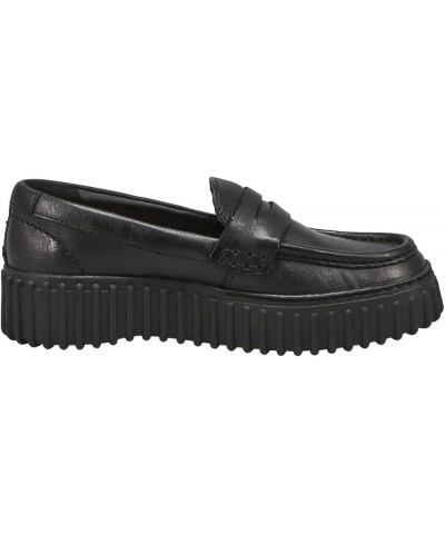 Womens Torhill Penny Black Leather $60.76 Loafers & Slip-Ons