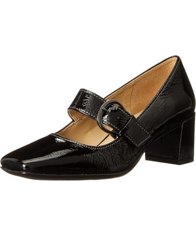 Women Karissa Mary Jane Pump Black Patent $36.22 Flats