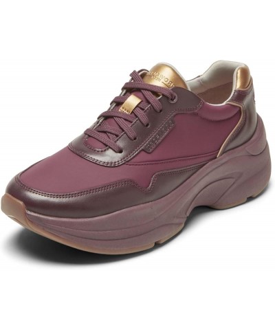 men's Prowalker W Premium Sneaker Tawny Port Leather/Textile $33.28 Athletic Shoes