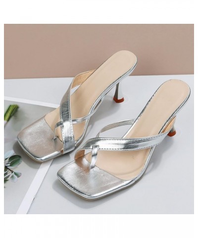 platform mary jane shoes women, Fashion Spring And Summer Women's Slippers With Crystal Heel Solid Color Sandals And Slippers...