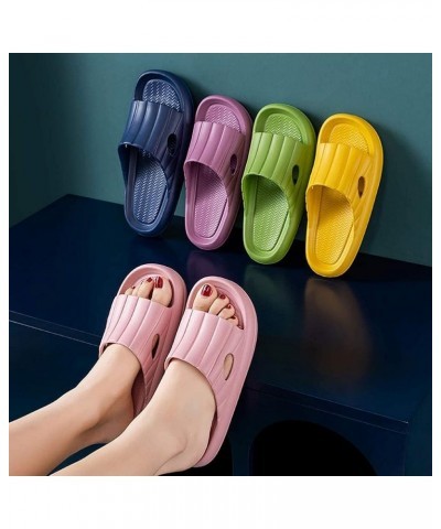 Flop-Women Sliders Mens Flip Flops Non-Slip Girls Shower Bathroom Slide Pool Beach Shoes Couple Water Shoes Summer Slip On Ho...