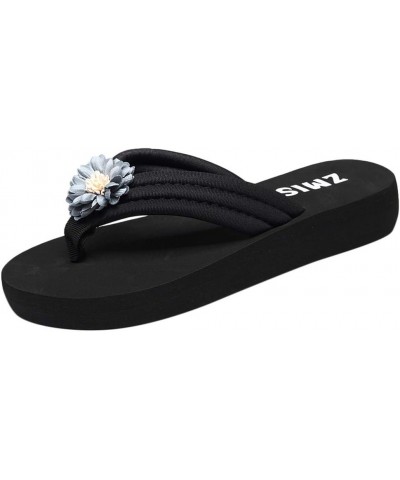 Women'S Sandals Size 9 Summer Women's Slippers Toe Shoes Clip Non-Slip Bohemian Wedges Flops Flip Beach Women's slipper Summe...