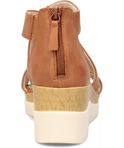 Women Soul Goodtimes Crisscross Strappy Wedge Sandal Toffee $25.46 Sandals