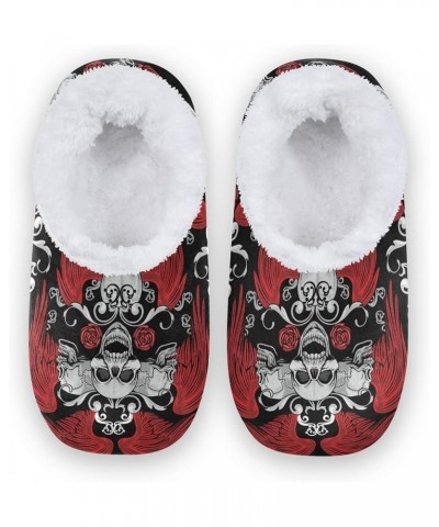 Unisex Fuzzy House Slippers, Warm Fur Lining Shoes, Non-Slip Memory Foam Slippers M-XXL Multi 5 $12.95 Slippers