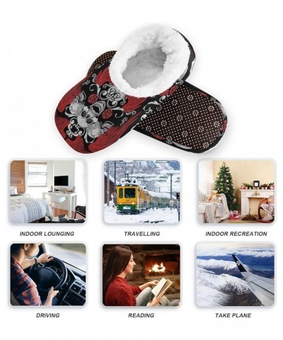 Unisex Fuzzy House Slippers, Warm Fur Lining Shoes, Non-Slip Memory Foam Slippers M-XXL Multi 5 $12.95 Slippers