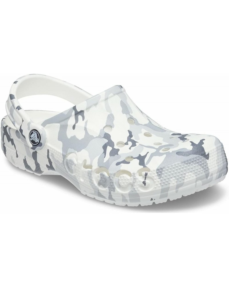 Unisex-Adult Baya Graphic Clog White Camo $26.48 Mules & Clogs