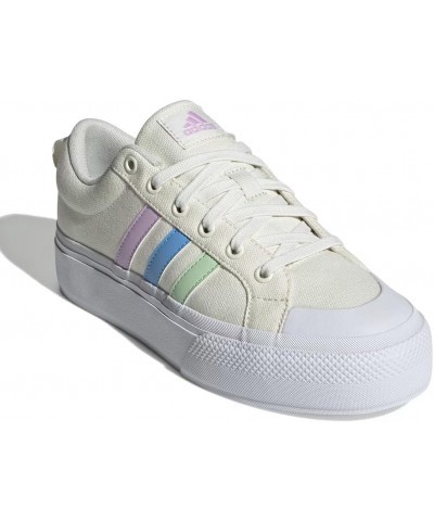 Women's Bravada 2.0 Platform Shoe Sneaker Off White/Semi Blue Burst/Bliss Lilac $26.84 Fashion Sneakers