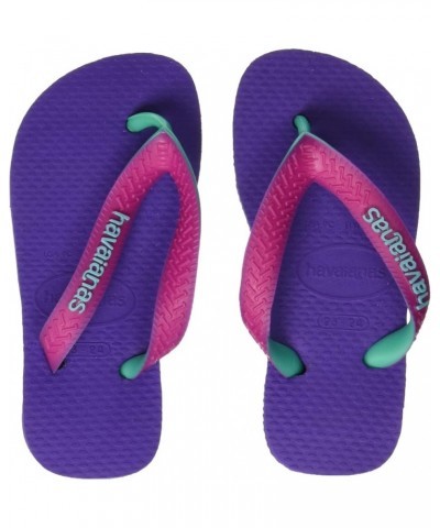 Women's Flip Flop Sandals Purple Raspberry Rose $40.15 Sandals