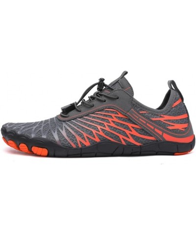 Men's Women's Quick Drying Aqua Water Shoes Boating Fishing Diving with Yoga Water Aerobics Barefoot Shoes Orange $16.58 Outd...