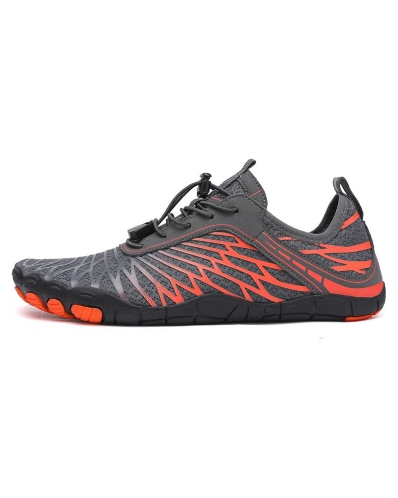 Men's Women's Quick Drying Aqua Water Shoes Boating Fishing Diving with Yoga Water Aerobics Barefoot Shoes Orange $16.58 Outd...