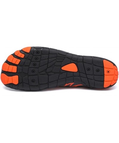 Men's Women's Quick Drying Aqua Water Shoes Boating Fishing Diving with Yoga Water Aerobics Barefoot Shoes Orange $16.58 Outd...