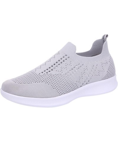 Mens Sneakers 10.5 Mens Running Sneakers, Men Sport Fitness Gym Jogging Walking Lightweight Shoes Z 05-grey $14.56 Athletic S...