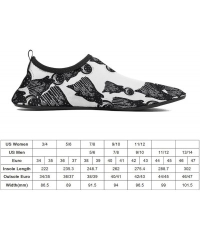 Howing Wolf Men's Soft Water Shoes Beach Pool Yoga Socks Swim Shoes Sport for Women 9/10women,7/8men Style $14.26 Athletic Shoes