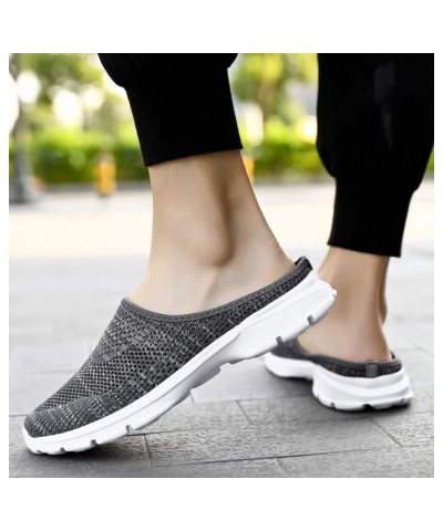 Laides Sneakers Running Shoes Summer Walking Sport Workout Soft Tennis Lightweight Athletic Casual Gym Mesh Comfy Slip on 7.5...