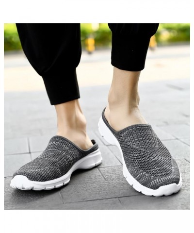 Laides Sneakers Running Shoes Summer Walking Sport Workout Soft Tennis Lightweight Athletic Casual Gym Mesh Comfy Slip on 7.5...