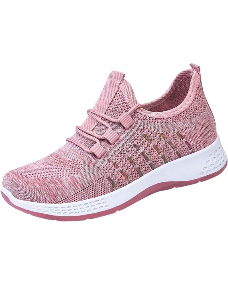 women's hiking shoes Women's Running Walking Shoes Breathable Air Cushion Sneakers zapatos planos de mujer Pink $13.41 Athlet...