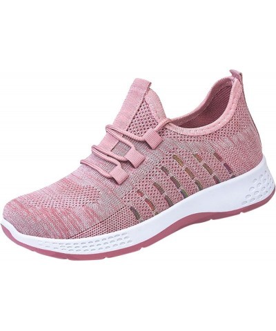 women's hiking shoes Women's Running Walking Shoes Breathable Air Cushion Sneakers zapatos planos de mujer Pink $13.41 Athlet...