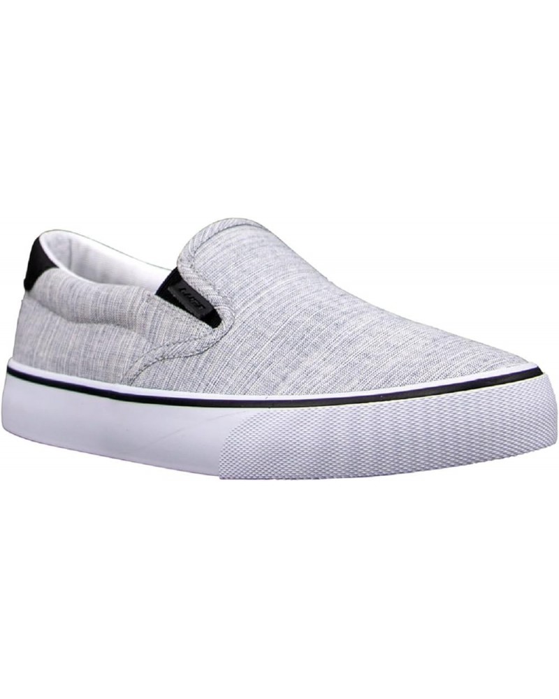 women's Clipper Classic Slip-on Fashion Sneaker Black/Grey/White $12.68 Fashion Sneakers