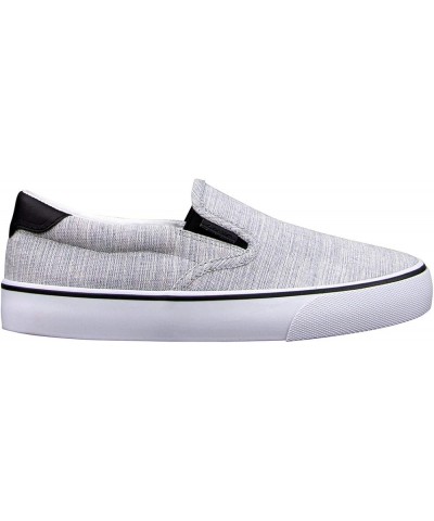 women's Clipper Classic Slip-on Fashion Sneaker Black/Grey/White $12.68 Fashion Sneakers