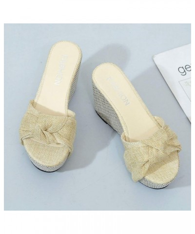 sandles womans dressy sandels dressy sandals dressy sneakers Sandals for Women Yellow $10.87 Sandals