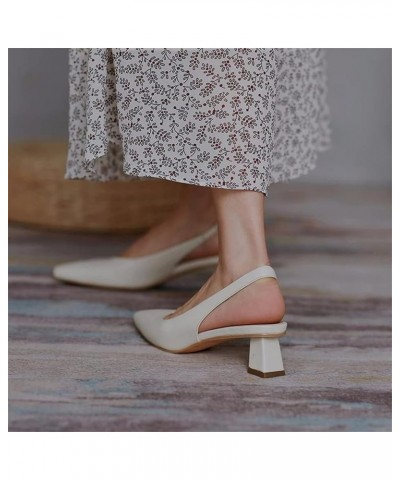 Fashion Sandals Women 2021 Summer French Style Wear with Baotou Thick Heel Women Sandals Mid-Heel Comfortable Women's Shoes W...