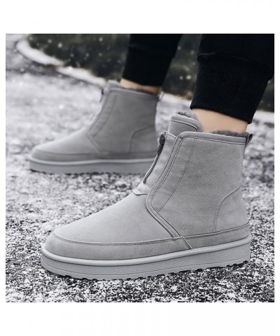 Womens Winter Snow Boots Ankle Snow Booties for Women Waterproof Snow Boots Women White Women's Winter Booties Botas De Invie...